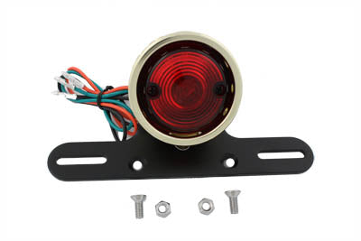 Round Tail Lamp Assembly Bobber Style(EA)