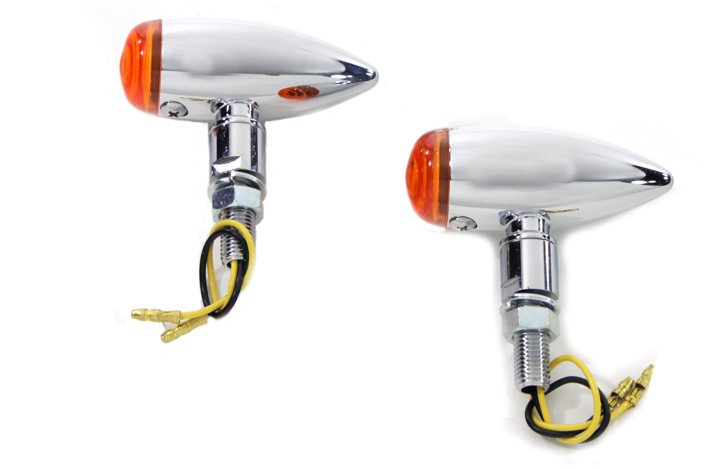 Mini LED Bullet Amber Lens Marker Lamp Set(SET)