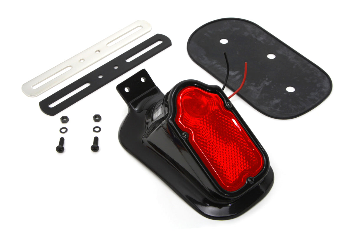 Black Tombstone Style Tail Lamp Assembly(KIT)