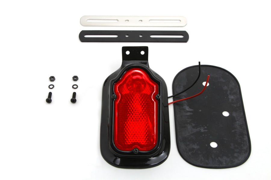 Black Tombstone Style Tail Lamp Assembly(KIT)