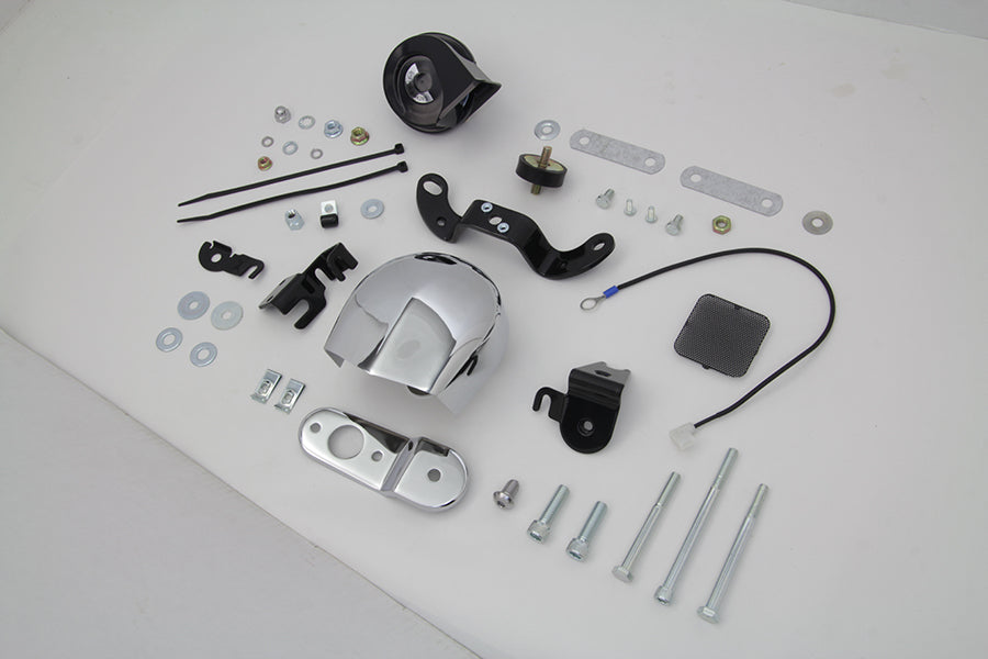 12 Volt Chrome Horn Kit(KIT)