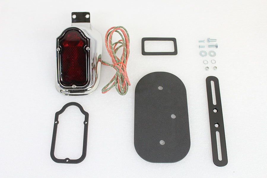 Replica Chrome Tombstone Style Tail Lamp Assembly(KIT)