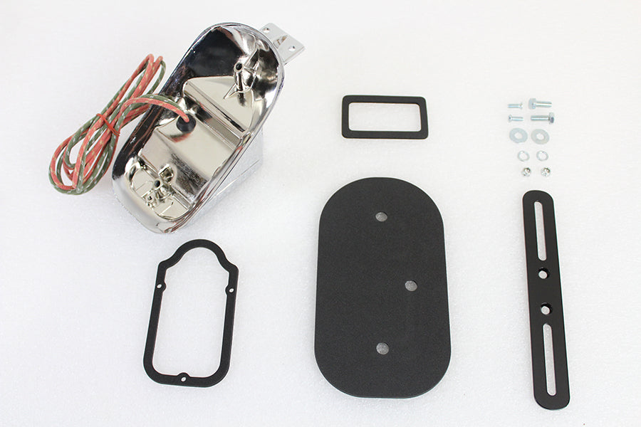 Replica Chrome Tombstone Style Tail Lamp Assembly(KIT)