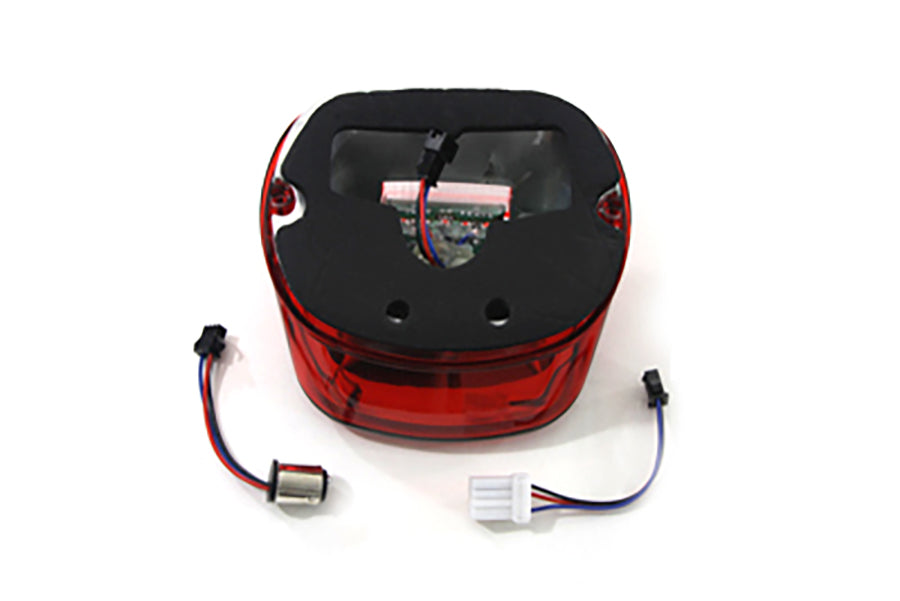 Lay Down Tail Lamp Assembly Red LED(EA)