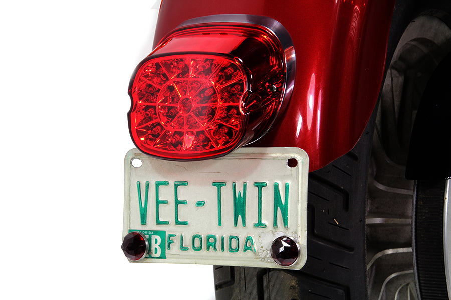 Lay Down Tail Lamp Assembly Red LED(EA)