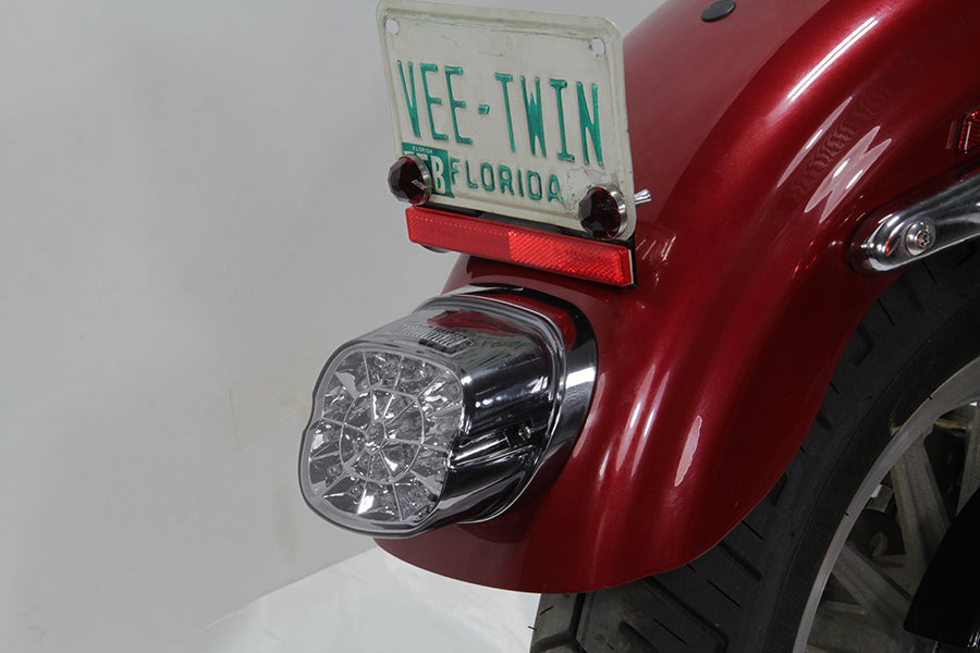 Lay Down Tail Lamp Assembly Smoked LED(EA)