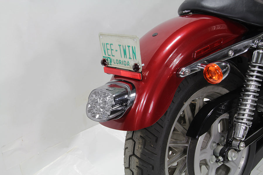 Lay Down Tail Lamp Assembly Smoked LED(EA)