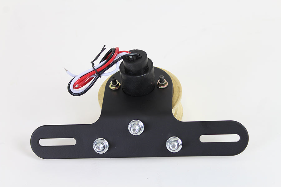 LED Round Tail Lamp Assembly Brass(EA)