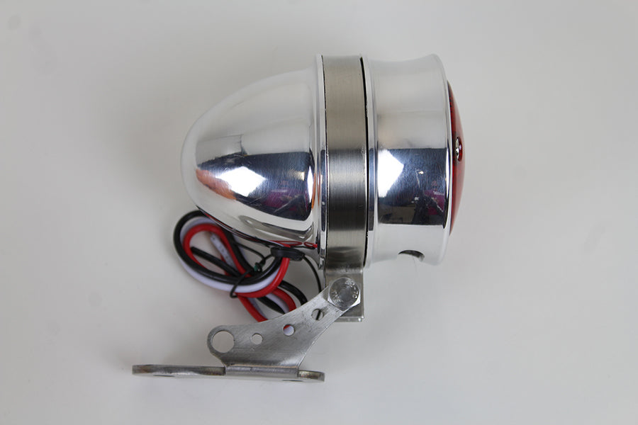 LED Bullet Tail Lamp Assembly Chrome(EA)