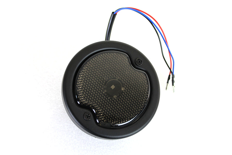 Round LED Tail Lamp Black(EA)