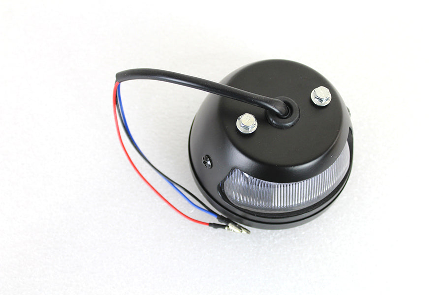 Round LED Tail Lamp Black(EA)