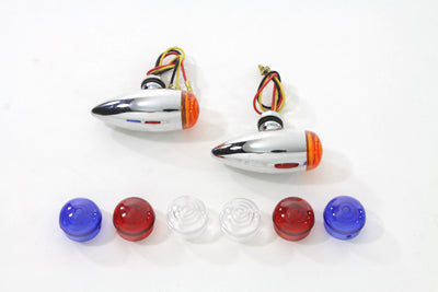 Mini Clear LED Bullet Marker Lamp(SET)