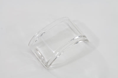 Tail Lamp Lens Top Beehive Style Plastic Clear(EA)