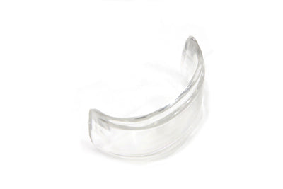 Tail Lamp Lens Top Beehive Style Plastic Clear(EA)