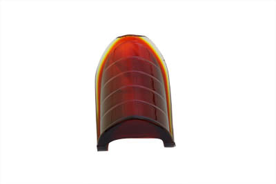 Tail Lamp Lens Beehive Style Glass Red(EA)