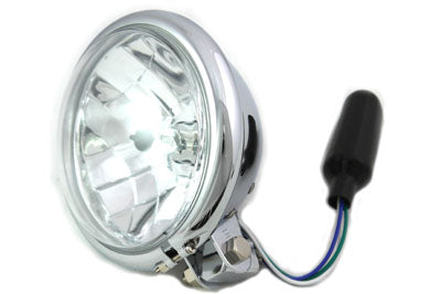 5-3/4 Round Headlamp Chrome(EA)
