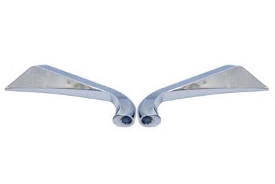 Evil Eye Mirror Set with Billet Stems(SET)