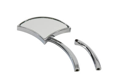 Axe Mirror with Billet Stem Chrome(EA)