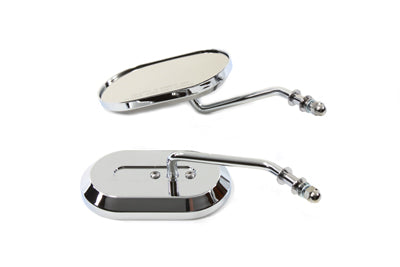 Oblong Mirror Set with Round Stems(SET)