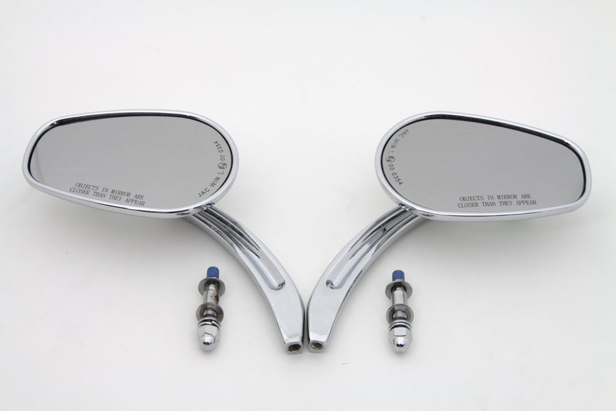 Rectangle Mirror Set with Curved Stems(SET)