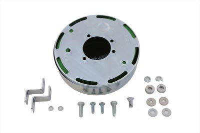 Round Air Cleaner Chrome(KIT)