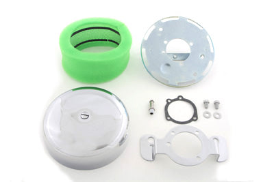 Round Air Cleaner Smooth(KIT)