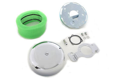 Round Air Cleaner Smooth(KIT)