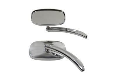 Rectangle Mirror Set Chrome(SET)