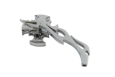 Rotar Mirror Chrome with Billet Flame Stem(EA)