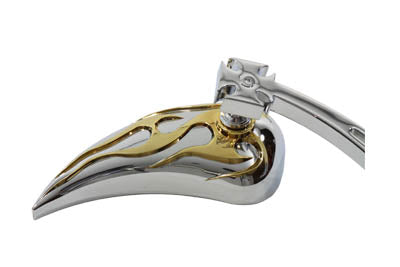 Chrome Billet Tear Drop Mirror Set(SET)