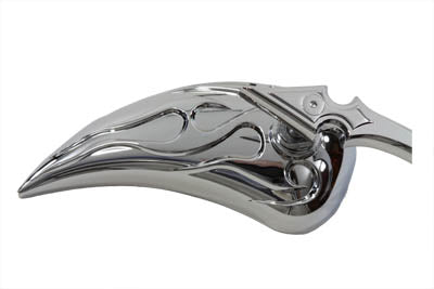 Chrome Billet Tear Drop Mirror Set(SET)
