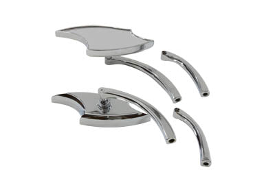 Lucifer Mirror Set Billet with Curve Stem(SET)