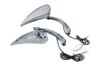 Billet Tear Drop Mirror Set(SET)