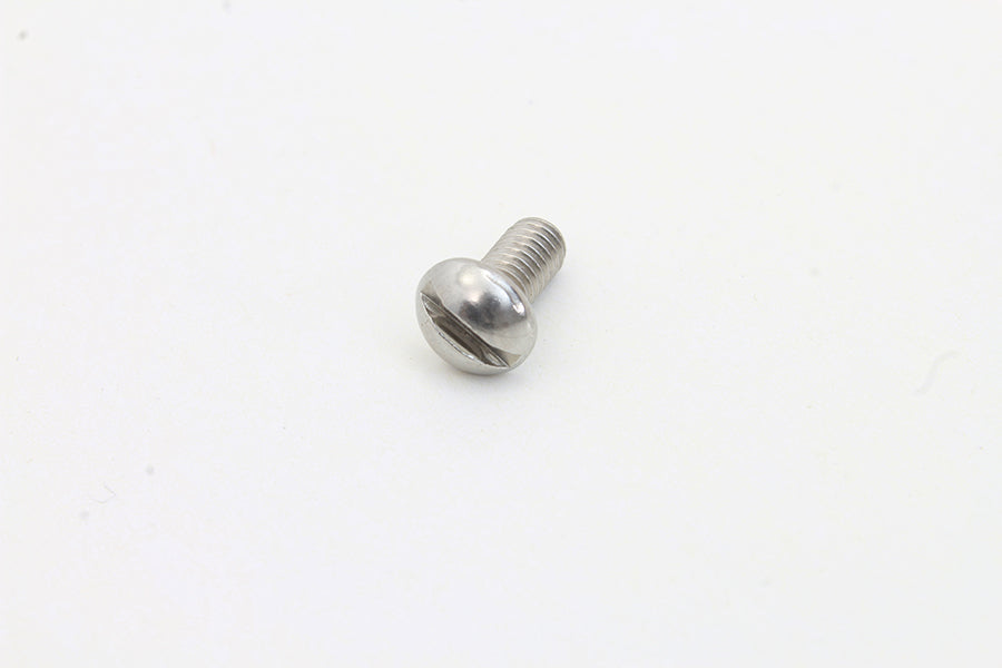Round Head Slot Screw 8-32 N.X. x 3/8(EA)