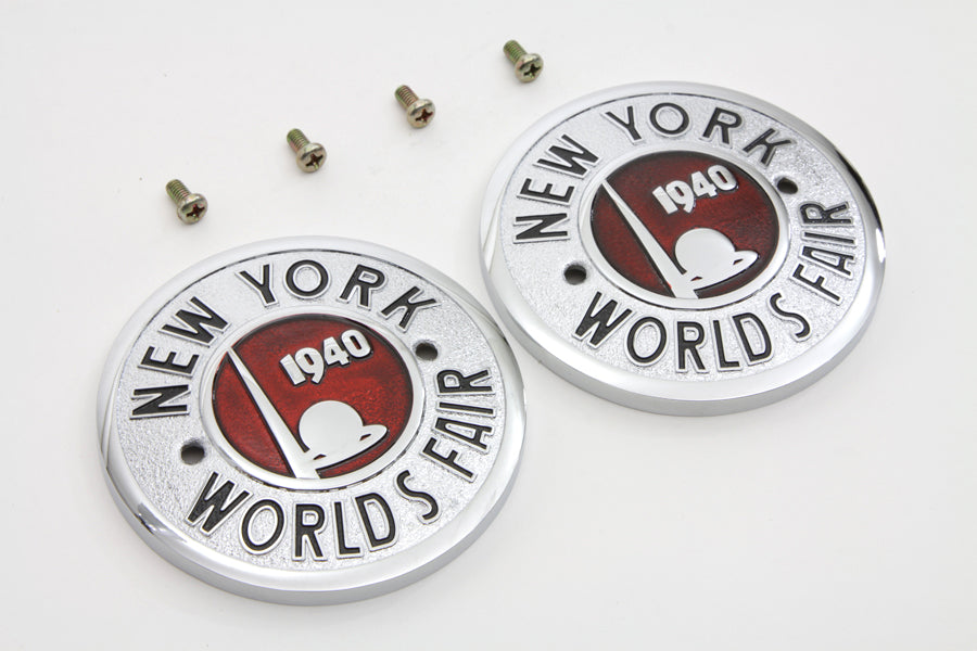 1940 World's Fair Round Tank Emblem Set(SET)