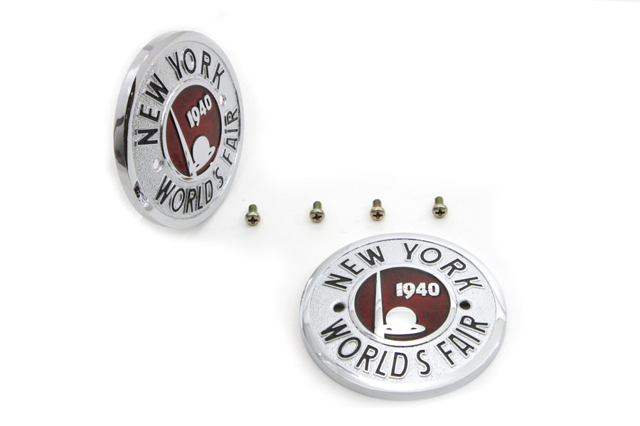 1940 World's Fair Round Tank Emblem Set(SET)