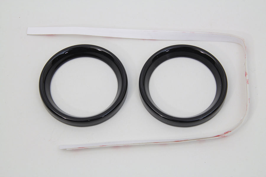 2 Gauge Bezel Cover Kit with a Black Finish(KIT)