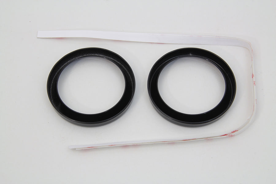 2 Gauge Bezel Cover Kit with a Black Finish(KIT)