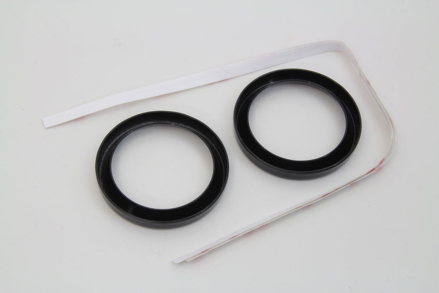 2 Gauge Bezel Cover Kit with a Black Finish(KIT)
