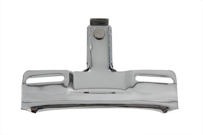 License Plate Frame Chrome Billet with LED Top Lamp(EA)