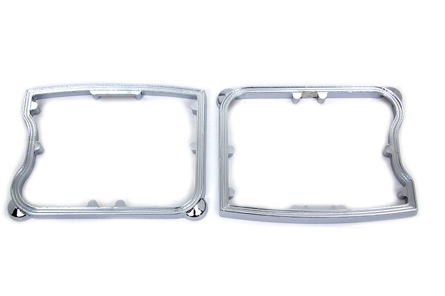 Rocker Box Chrome D-Ring Set(SET)
