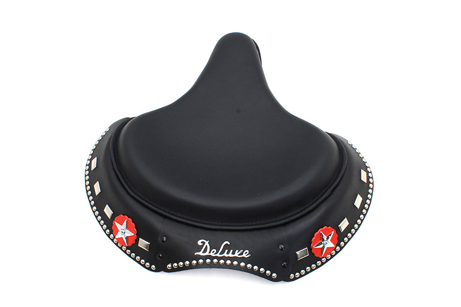 Corbin Gentry Black Leather Solo Seat(EA)