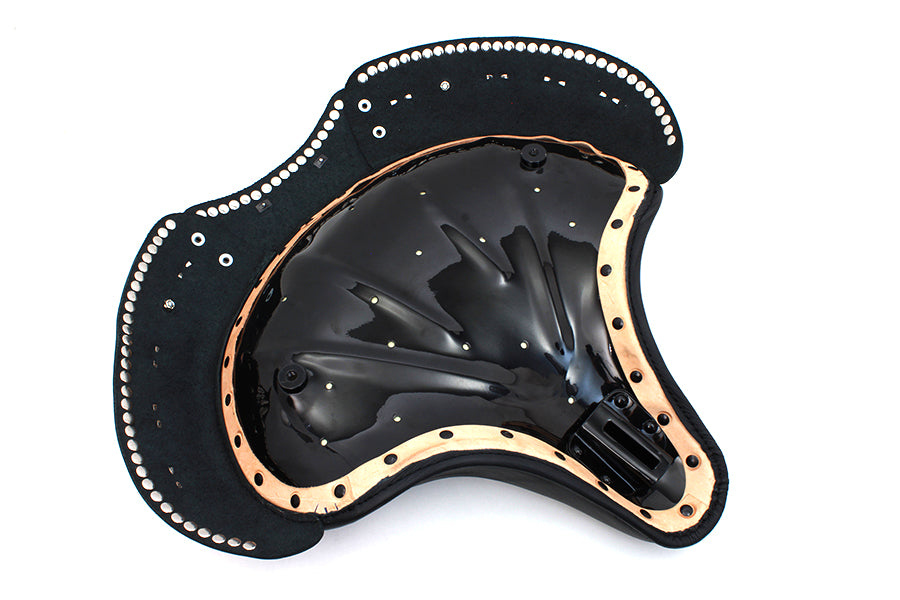 Corbin Gentry Black Leather Solo Seat(EA)