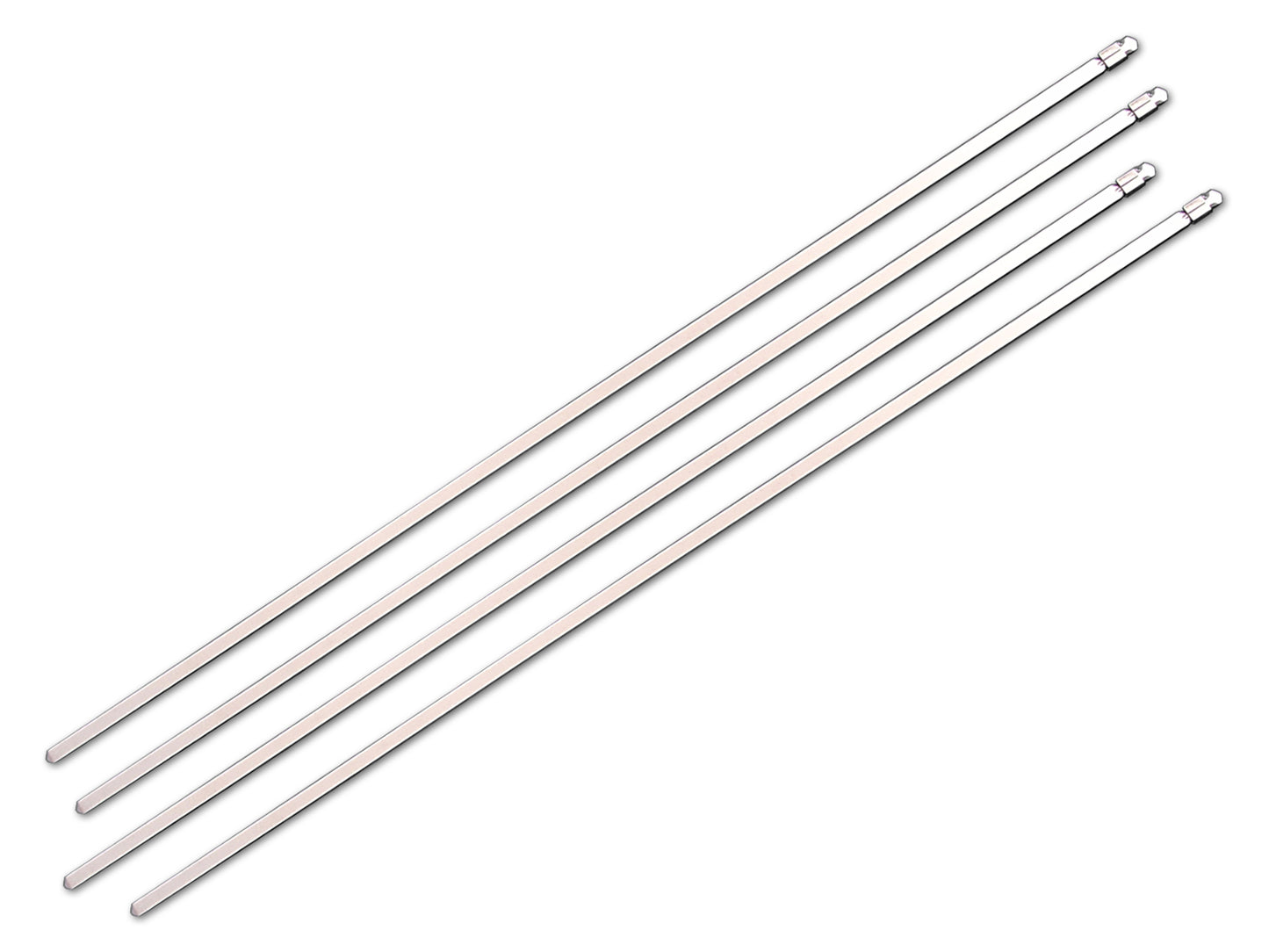14 Stainless Steel Self Lock Tie Wraps(PK)