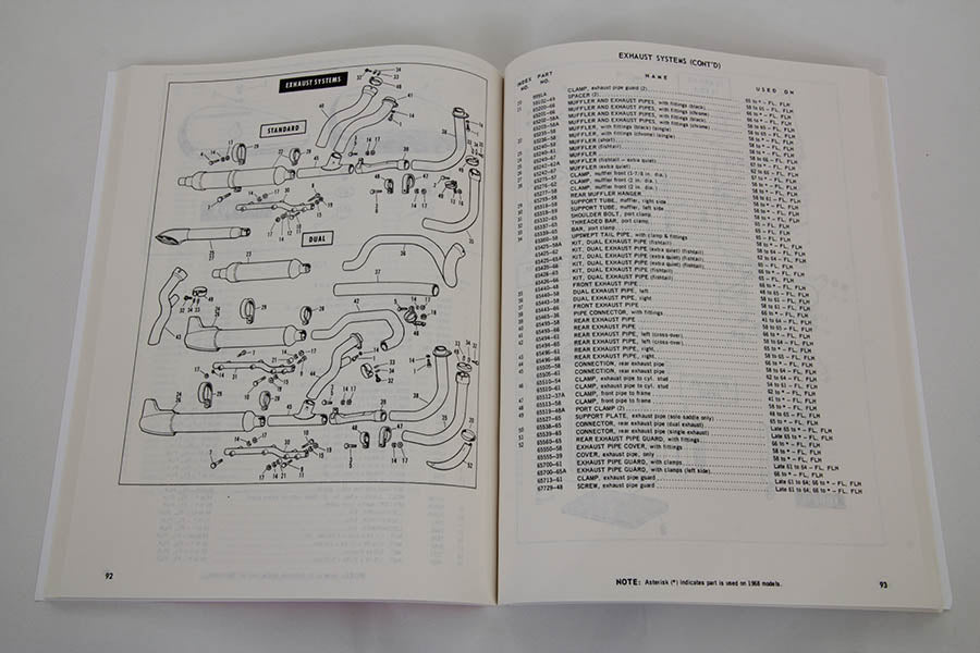 1958-1965 FLH Parts Manual