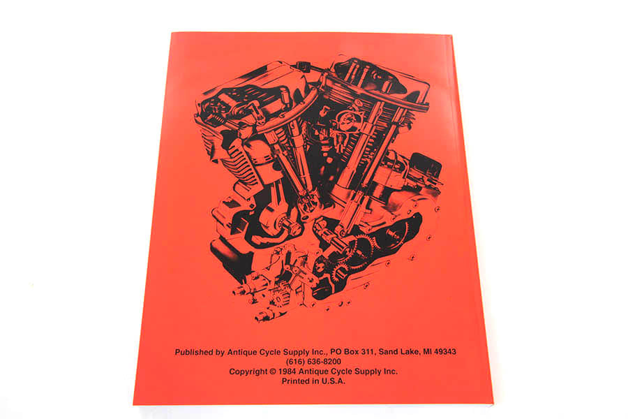 Spare Parts Book for 1949-1957 Panhead(EA)