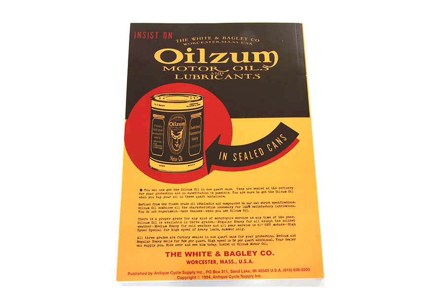1930-1940 Big Twin Spare Parts Book(EA)