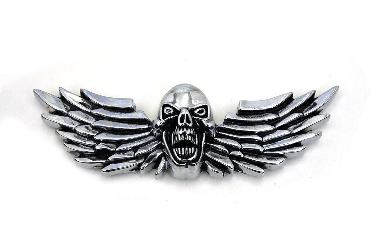Pewter Winged Skull Emblem(EA)