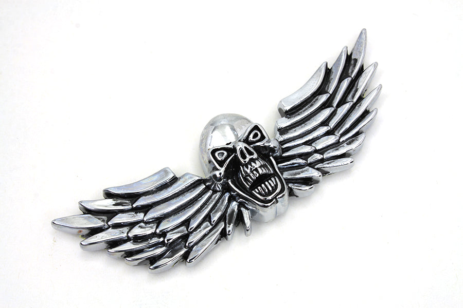 Pewter Winged Skull Emblem(EA)