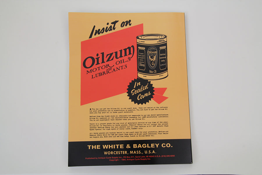 1930-1936 VL and 1936-1941 OHV Parts Book(EA)